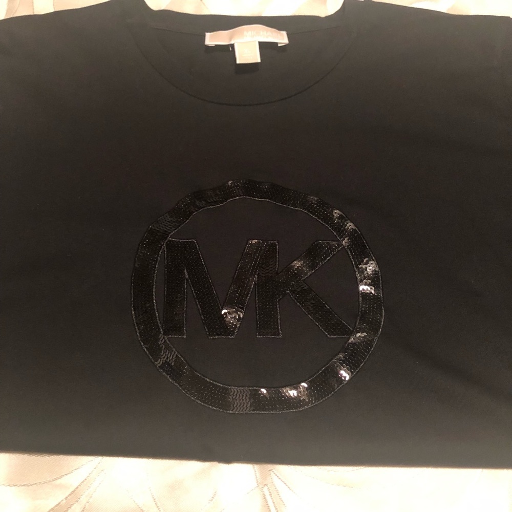 Michael Kors Sequin Logo Tee